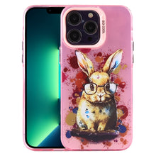 Load image into Gallery viewer, Animal Pattern PC Phone Case, For iPhone 13 Pro Max, For iPhone 15, For iPhone 13 Pro, For iPhone 13, For iPhone 12, For iPhone 12 Pro Max