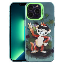 Load image into Gallery viewer, Animal Pattern PC Phone Case, For iPhone 13 Pro Max, For iPhone 15, For iPhone 13 Pro, For iPhone 13, For iPhone 12, For iPhone 12 Pro Max
