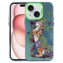 Load image into Gallery viewer, Animal Pattern PC Phone Case, For iPhone 13 Pro Max, For iPhone 15, For iPhone 13 Pro, For iPhone 13, For iPhone 12, For iPhone 12 Pro Max