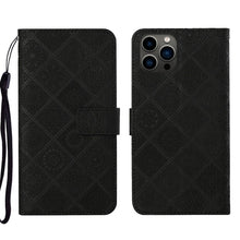 Load image into Gallery viewer, Ethnic Style Embossed Pattern Leather Phone Case, For iPhone 17e / 16e, For iPhone 16 Pro Max, For iPhone 16 Pro, For iPhone 16 Plus, For iPhone 16, For iPhone 15 Pro Max