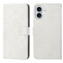 Load image into Gallery viewer, Ethnic Style Embossed Pattern Leather Phone Case, For iPhone 17e / 16e, For iPhone 16 Pro Max, For iPhone 16 Pro, For iPhone 16 Plus, For iPhone 16, For iPhone 15 Pro Max