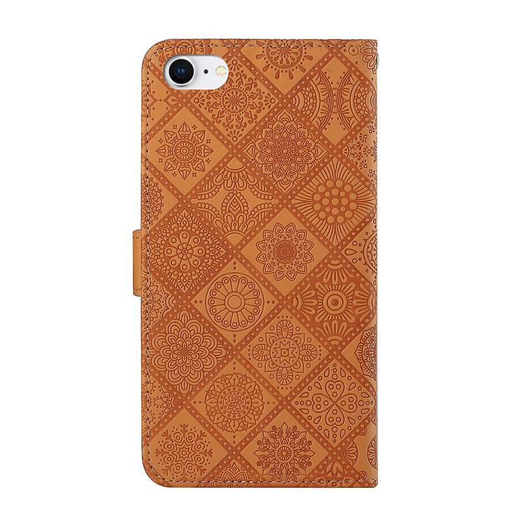 Ethnic Style Embossed Pattern Leather Phone Case, For iPhone 17e / 16e, For iPhone 16 Pro Max, For iPhone 16 Pro, For iPhone 16 Plus, For iPhone 16, For iPhone 15 Pro Max