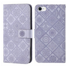 Load image into Gallery viewer, Ethnic Style Embossed Pattern Leather Phone Case, For iPhone 17e / 16e, For iPhone 16 Pro Max, For iPhone 16 Pro, For iPhone 16 Plus, For iPhone 16, For iPhone 15 Pro Max