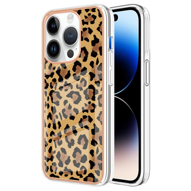 Electroplating Marble Dual-side IMD Phone Case, For iPhone 15 Plus, For iPhone 15, For iPhone 14 Plus, For iPhone 14, For iPhone 14 Pro, For iPhone 14 Pro Max