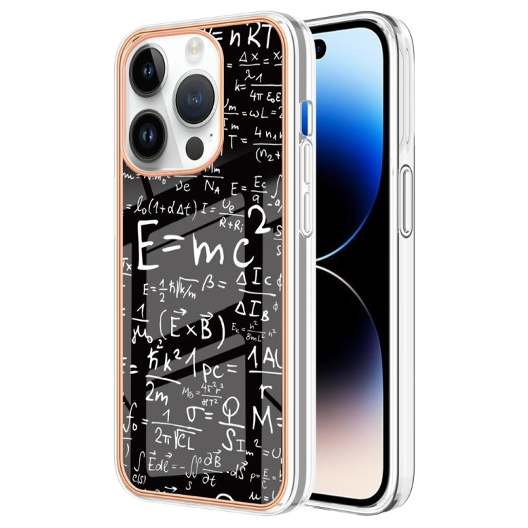 Electroplating Marble Dual-side IMD Phone Case, For iPhone 15 Plus, For iPhone 15, For iPhone 14 Plus, For iPhone 14, For iPhone 14 Pro, For iPhone 14 Pro Max