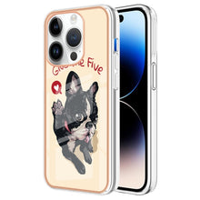 Load image into Gallery viewer, Electroplating Marble Dual-side IMD Phone Case, For iPhone 15 Plus, For iPhone 15, For iPhone 14 Plus, For iPhone 14, For iPhone 14 Pro, For iPhone 14 Pro Max
