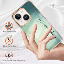 Load image into Gallery viewer, Electroplating Marble Dual-side IMD Phone Case, For iPhone 15 Plus, For iPhone 15, For iPhone 14 Plus, For iPhone 14, For iPhone 14 Pro, For iPhone 14 Pro Max