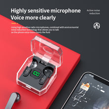 Load image into Gallery viewer, K30 Transparent Capsule Digital Display Touch Control Bluetooth Earphones, K30