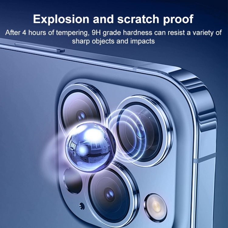 Screen Printing Tempered Glass Back Camera Film, For iPhone 15 Pro Max, For iPhone 15 Pro, For iPhone 15 Plus, For iPhone 15