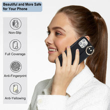 Load image into Gallery viewer, Non-slip Full Coverage Ring PU Phone Case with Wristband, For iPhone 12 Pro / 12, For iPhone 12 Pro Max, For iPhone 12 mini, For iPhone 11 Pro Max, For iPhone 11, For iPhone 11 Pro