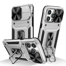 Load image into Gallery viewer, Camshield Robot TPU Hybrid PC Phone Case, For iPhone 15 Pro, For iPhone 15 Plus, For iPhone 15, For iPhone 14 Plus, For iPhone 14, For iPhone 14 Pro, For iPhone 14 Pro Max, For iPhone 13 Pro Max