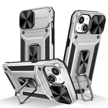 Load image into Gallery viewer, Camshield Robot TPU Hybrid PC Phone Case, For iPhone 15 Pro, For iPhone 15 Plus, For iPhone 15, For iPhone 14 Plus, For iPhone 14, For iPhone 14 Pro, For iPhone 14 Pro Max, For iPhone 13 Pro Max