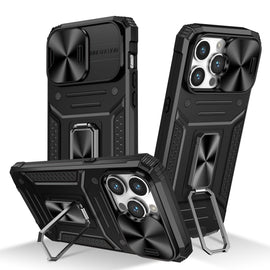 Camshield Robot TPU Hybrid PC Phone Case, For iPhone 15 Pro, For iPhone 15 Plus, For iPhone 15, For iPhone 14 Plus, For iPhone 14, For iPhone 14 Pro, For iPhone 14 Pro Max, For iPhone 13 Pro Max