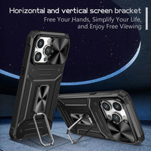 Load image into Gallery viewer, Camshield Robot TPU Hybrid PC Phone Case, For iPhone 15 Pro, For iPhone 15 Plus, For iPhone 15, For iPhone 14 Plus, For iPhone 14, For iPhone 14 Pro, For iPhone 14 Pro Max, For iPhone 13 Pro Max