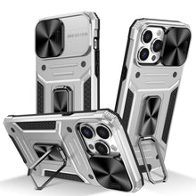 Load image into Gallery viewer, Camshield Robot TPU Hybrid PC Phone Case, For iPhone 15 Pro, For iPhone 15 Plus, For iPhone 15, For iPhone 14 Plus, For iPhone 14, For iPhone 14 Pro, For iPhone 14 Pro Max, For iPhone 13 Pro Max