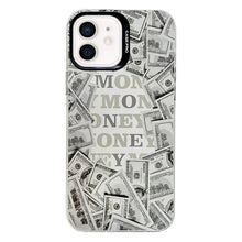 Load image into Gallery viewer, Electroplated Silver Series PC Protective Phone Case, For iPhone 12 Pro, For iPhone 11