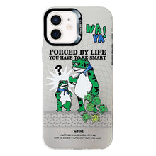 Load image into Gallery viewer, Electroplated Silver Series PC Protective Phone Case, For iPhone 12 Pro, For iPhone 11