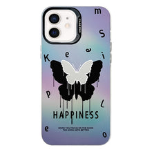 Load image into Gallery viewer, Electroplated Silver Series PC Protective Phone Case, For iPhone 12, For iPhone 12 Pro Max