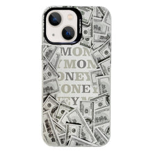 Load image into Gallery viewer, Electroplated Silver Series PC Protective Phone Case, For iPhone 14, For iPhone 14 Pro