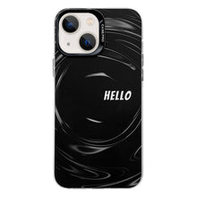 Load image into Gallery viewer, Electroplated Silver Series PC Protective Phone Case, For iPhone 14, For iPhone 14 Pro