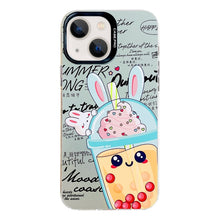 Load image into Gallery viewer, Electroplated Silver Series PC Protective Phone Case, For iPhone 15 Plus, For iPhone 15