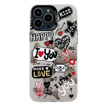 Load image into Gallery viewer, Electroplated Silver Series PC Protective Phone Case, For iPhone 15 Pro Max, For iPhone 15 Pro