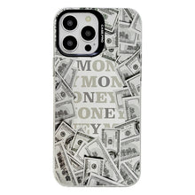 Load image into Gallery viewer, Electroplated Silver Series PC Protective Phone Case, For iPhone 15 Pro Max, For iPhone 15 Pro