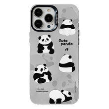 Load image into Gallery viewer, Electroplated Silver Series PC Protective Phone Case, For iPhone 15 Pro Max, For iPhone 15 Pro