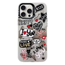 Load image into Gallery viewer, Electroplated Silver Series PC Protective Phone Case, For iPhone 16 Pro Max, For iPhone 16 Pro