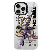 Load image into Gallery viewer, Electroplated Silver Series PC Protective Phone Case, For iPhone 16 Pro Max, For iPhone 16 Pro