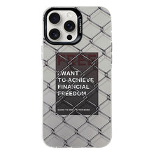 Load image into Gallery viewer, Electroplated Silver Series PC Protective Phone Case, For iPhone 16 Pro Max, For iPhone 16 Pro