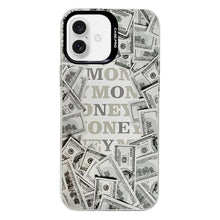 Load image into Gallery viewer, Electroplated Silver Series PC Protective Phone Case, For iPhone 16 Plus, For iPhone 16