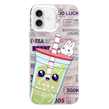Load image into Gallery viewer, Electroplated Silver Series PC Protective Phone Case, For iPhone 16 Plus, For iPhone 16
