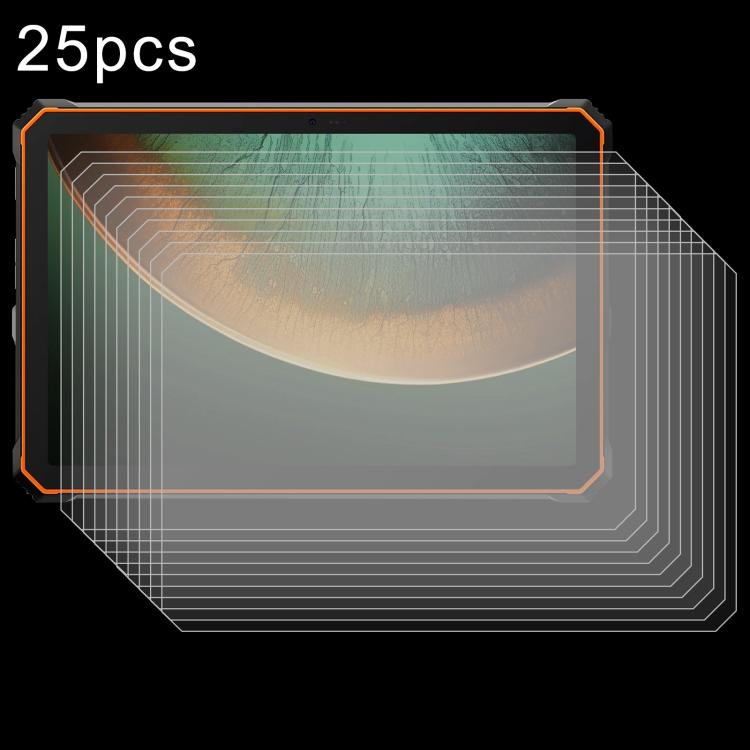 25pcs 9H 0.3mm Explosion-proof Tempered Glass Film, For Blackview ZENO 5, For Blackview MEGA2 12, For Blackview Mega 12 12.2, For Blackview Active 12 Pro 11, For Blackview Mega 1 11.5, For Blackview Tab 9 WiFi 2025 11, For Blackview MEGA 8 13 inch     ...