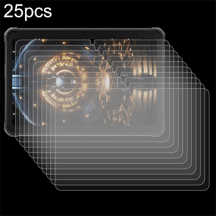 25pcs 9H 0.3mm Explosion-proof Tempered Glass Film, For HOTWAV Tab R10 Pro 10.1 inch, For HOTWAV Tab R9 Pro/R9 Ultra/R9 Plus, For HOTWAV R8 Rugged Tablet, For HOTWAV Tab R7, For HOTWAV Pad 11, For HOTWAV Tab R6 Ultra, For  HOTWAV Tab R6 Pro / R5       ...