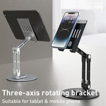 Load image into Gallery viewer, R-JUST HZ40 Mechanical Lift Tablet Desktop Stand, HZ40