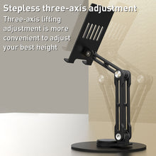 Load image into Gallery viewer, R-JUST HZ40 Mechanical Lift Tablet Desktop Stand, HZ40
