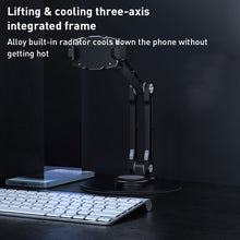 Load image into Gallery viewer, R-JUST HZ43 Cooling Rotating Live Phone Holder, HZ43