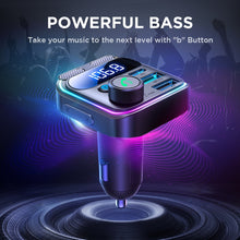 Load image into Gallery viewer, JOYROOM JR-CCB01 48W Dual-Mic Car Wireless FM Transmitter, JR-CCB01