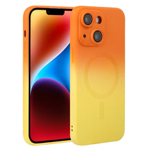 Load image into Gallery viewer, Liquid TPU Silicone Gradient MagSafe Phone Case, For iPhone 16, For iPhone 15 Pro Max, For iPhone 15 Pro, For iPhone 15 Plus, For iPhone 15