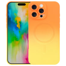 Load image into Gallery viewer, Liquid TPU Silicone Gradient MagSafe Phone Case, For iPhone 17e / 16e, For iPhone 17 Pro Max, For iPhone 17 Pro, For iPhone 17, For iPhone Air, For iPhone 16 Pro Max, For iPhone 16 Pro, For iPhone 16 Plus
