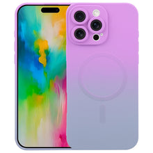 Load image into Gallery viewer, Liquid TPU Silicone Gradient MagSafe Phone Case, For iPhone 17e / 16e, For iPhone 17 Pro Max, For iPhone 17 Pro, For iPhone 17, For iPhone Air, For iPhone 16 Pro Max, For iPhone 16 Pro, For iPhone 16 Plus