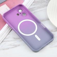Load image into Gallery viewer, Liquid TPU Silicone Gradient MagSafe Phone Case, For iPhone 16, For iPhone 15 Pro Max, For iPhone 15 Pro, For iPhone 15 Plus, For iPhone 15