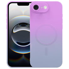 Load image into Gallery viewer, Liquid TPU Silicone Gradient MagSafe Phone Case, For iPhone 17e / 16e, For iPhone 17 Pro Max, For iPhone 17 Pro, For iPhone 17, For iPhone Air, For iPhone 16 Pro Max, For iPhone 16 Pro, For iPhone 16 Plus