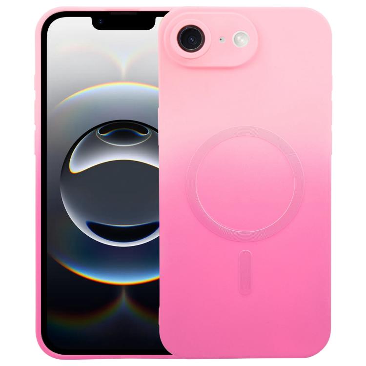 Liquid TPU Silicone Gradient MagSafe Phone Case, For iPhone 17e / 16e, For iPhone 17 Pro Max, For iPhone 17 Pro, For iPhone 17, For iPhone Air, For iPhone 16 Pro Max, For iPhone 16 Pro, For iPhone 16 Plus