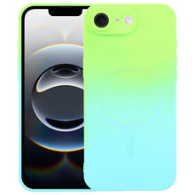 Load image into Gallery viewer, Liquid TPU Silicone Gradient MagSafe Phone Case, For iPhone 17e / 16e, For iPhone 17 Pro Max, For iPhone 17 Pro, For iPhone 17, For iPhone Air, For iPhone 16 Pro Max, For iPhone 16 Pro, For iPhone 16 Plus