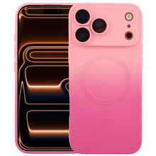 Load image into Gallery viewer, Liquid TPU Silicone Gradient MagSafe Phone Case, For iPhone 17e / 16e, For iPhone 17 Pro Max, For iPhone 17 Pro, For iPhone 17, For iPhone Air, For iPhone 16 Pro Max, For iPhone 16 Pro, For iPhone 16 Plus