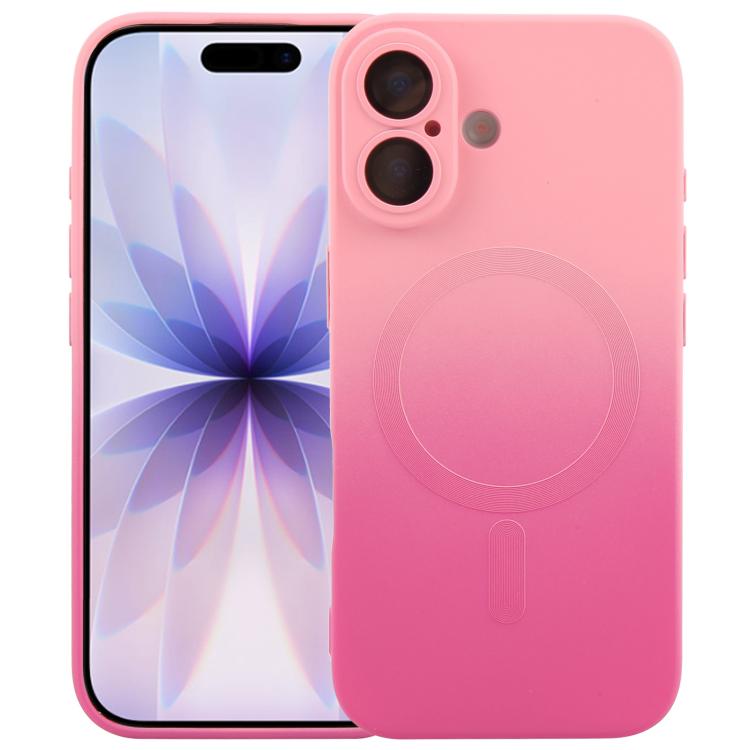 Liquid TPU Silicone Gradient MagSafe Phone Case, For iPhone 17e / 16e, For iPhone 17 Pro Max, For iPhone 17 Pro, For iPhone 17, For iPhone Air, For iPhone 16 Pro Max, For iPhone 16 Pro, For iPhone 16 Plus