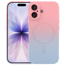 Load image into Gallery viewer, Liquid TPU Silicone Gradient MagSafe Phone Case, For iPhone 17e / 16e, For iPhone 17 Pro Max, For iPhone 17 Pro, For iPhone 17, For iPhone Air, For iPhone 16 Pro Max, For iPhone 16 Pro, For iPhone 16 Plus