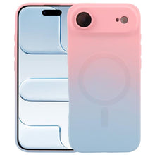 Load image into Gallery viewer, Liquid TPU Silicone Gradient MagSafe Phone Case, For iPhone 17e / 16e, For iPhone 17 Pro Max, For iPhone 17 Pro, For iPhone 17, For iPhone Air, For iPhone 16 Pro Max, For iPhone 16 Pro, For iPhone 16 Plus